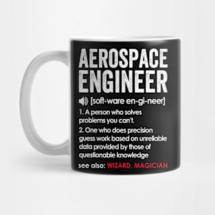 Aerospace Engineer Definition Funny Mug